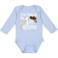 thumbnail image 3 of Inktastic Yes, This is My 1st Rodeo Cowboy Hat and Lasso Boys or Girls Long Sleeve Baby Bodysuit, 3 of 5