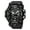 black, variant on Men's Watch Waterproof Digital Sport Watch Military Digital Watches for men Alarm Back Light Classic Large face Watch