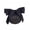 Black, variant on Sunsanly Women Hair Snood Net Bowknot Decor Barrette Elastic Mesh Hair Bun Cover Bow-Knot Decor Hair Clip Hairnet Clips