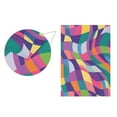 thumbnail image 5 of Yayeee Garden Flag 12" x 18" Double Sided Outdoor Yard Lawn Holiday Decorations, Colorful Wavy Pattern, 5 of 6