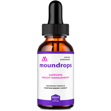 Moundrops, Moun Drops for Weight Management - Official Advanced Formula Supplement - Maintain Energy Levels & Fitness, All Natural Formula for Healthy Body, Moun Drops Liquid Dropper Reviews (1 Pack)