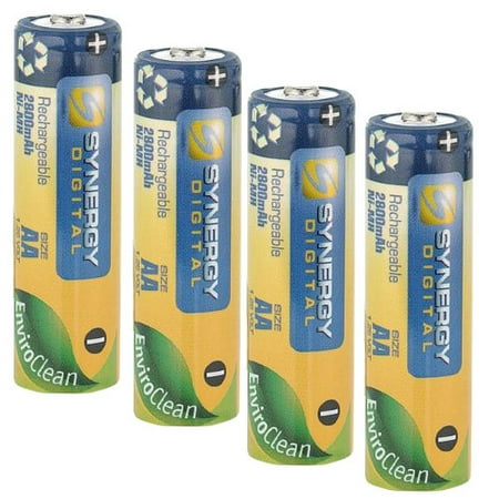 Kodak Z915 Digital Camera Battery Replacement for 4 AA NiMH 2800mAh Rechargeable Batteries