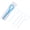 blue, variant on 70-Count Dental Floss Threaders for Braces Bridges & Implants, Floss Guide, Single-Use Care Tool