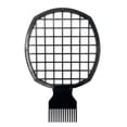 thumbnail image 1 of 2 peines giratorios, cepillo de esponja para el cabello, peine giratorio mejorado, mejor que la esponja para el cabello para hombres y mujeres rizos(negro), 1 of 5