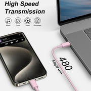 2 Pack for iphone 15/16 wallCharger Fast Charging , 20W USB C Wall Charger Block with 6Ft Type C Cable Compatible for iphone 15/15 Pro/15 Pro Max, Air 5/4 , Samsung Galaxy and Android Phone,green