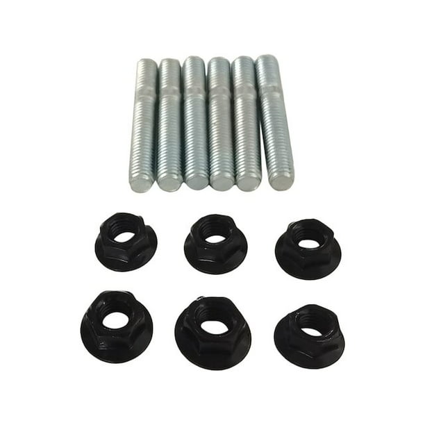 Exhaust Flange Stud and Nut - Compatible with 2001 - 2018 Chevy ...