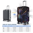 thumbnail image 4 of Hirioo Rainbow Wings Majestic Dragon for Elasticity Suitcase Cover (No luggage Included) Durable Luggage Protector Fits 18-32 Inch Luggage-Medium, 4 of 7