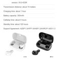 thumbnail image 3 of Auriculares Bluetooth 5.0 TWS 9D Shock Sonido holográfico Mini Auriculares deportivos inalámbricos, 3 of 9