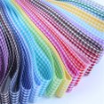 thumbnail image 3 of 6mm Wide Lattice Plaid Ribbons Bow Ribbon Gift Wrapping Polyester Ribbon Handmade DIY Accessories,50 Yards Color 21, 3 of 5