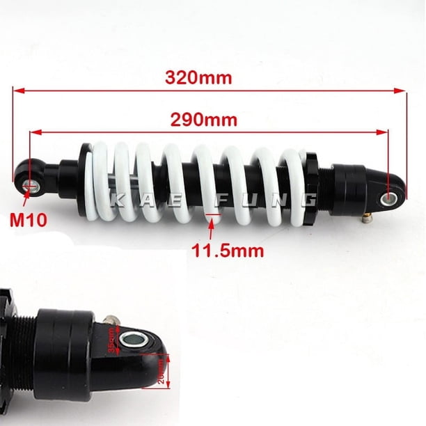 Accesorios para motocicletas todoterreno para pequeños monos Apolo Kawasaki m3 amortiguador trasero universal ajustable