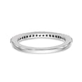 thumbnail image 5 of 14K White Gold Ring Band Wedding Diamond Round , Size 5, 5 of 7