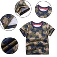 thumbnail image 2 of Nmmacb Kids Baby Boys T-Shirts Short Sleeve Cotton Top Tees Toddler Children Crewneck T-Shirts for 1-8Y, 2 of 8