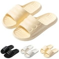 thumbnail image 6 of Shower Slippers for Women Men Quick Dry Non Slip Bathroom Slides Shoes Lightweight EVA Outdoor House Slippers, 6 of 7