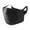 Black 2, variant on High Breathability Face Outdoor Sports Cycling Headgear Warm Earflap
