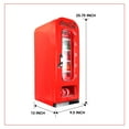 thumbnail image 7 of Coca-Cola Vending Machine Compact Refrigerators, Red, 7 of 7