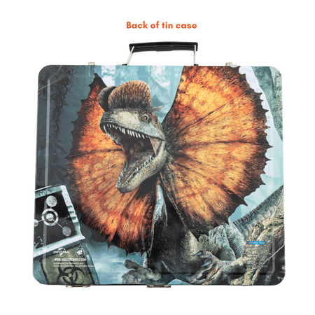 Jurassic World Dinosaur Art Kit Gel Pens Markers Stickers with Carrying Tin 600+ Pieces