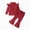 R599-Red, variant on NOLDARES Toddler Girl Baby Clothing Set Long Sleeve Graphic Top   Joggers 2 Piece Outfits Fall Winter(Pink,9-12 M)