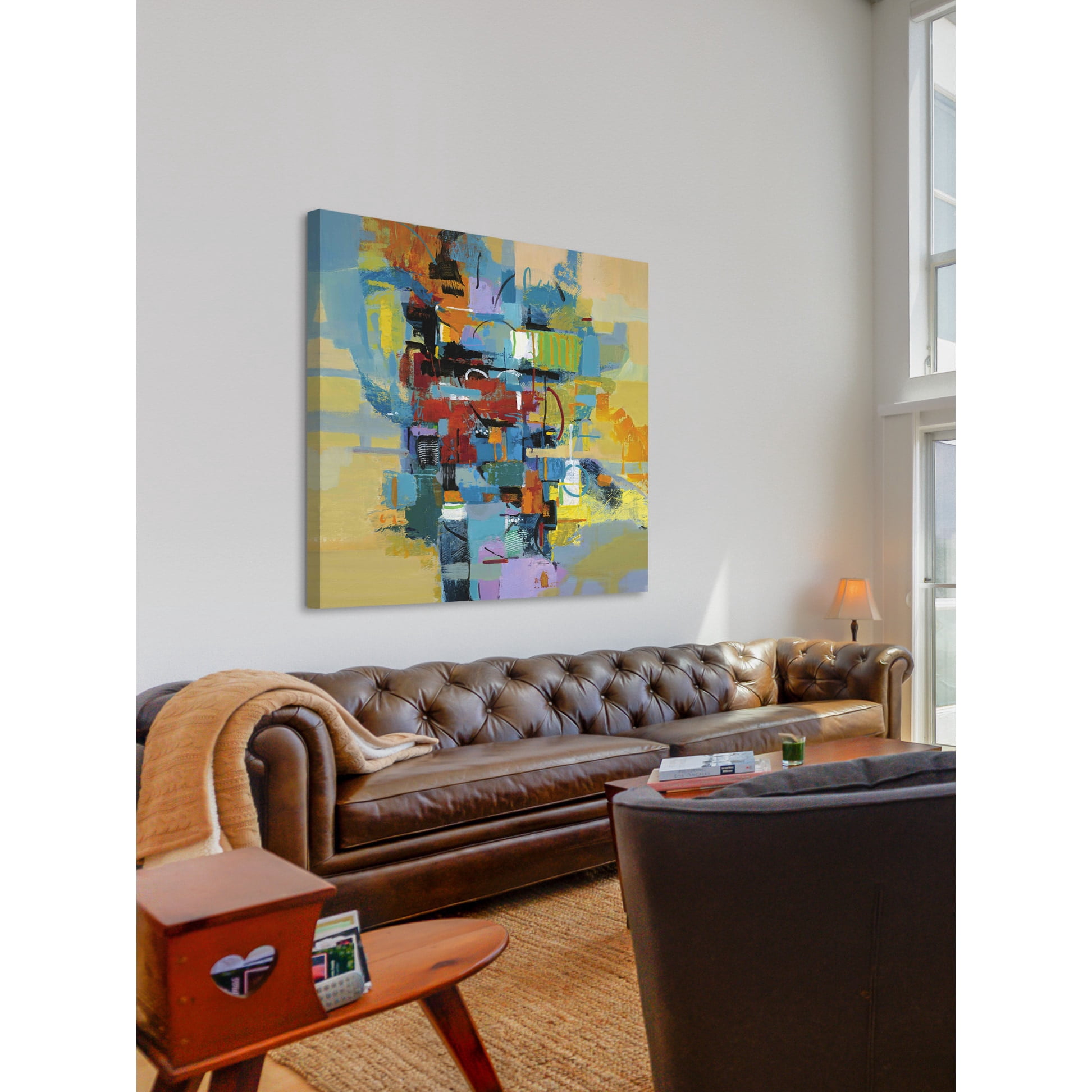"Good Vibrations" Painting Print on Wrapped Canvas