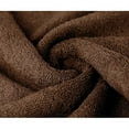 thumbnail image 6 of Beauty Threadz Ultra Soft 8 Piece Towel Set 500 GSM - 100% Pure Cotton, 2 Oversized Bath Towels 27x54, 2 Hand Towels 16x28, 4 Wash Cloths 13x13 - Ideal for Everyday use, Hotel & Spa- Dark Brown, 6 of 7