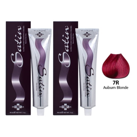Satin Haircolor 7R Auburn Blonde (Pack of 2)