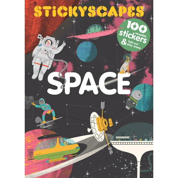 Stickyscapes Space (Paperback)