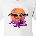 thumbnail image 4 of Inktastic Miami Beach Florida Vacation Sunset Youth T-Shirt, 4 of 5