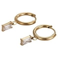 thumbnail image 1 of Pendientes de diamantes de imitación sweethay para mujer cristal blanco, 1 of 6