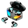 thumbnail image 3 of TWS Stereo Noise Cancellation Earbuds, Bluetooth 5.1 Wireless In-Ear Headphones with Touch Control, IPX5 Waterproof, 6H Use,3S Connection, Ultra-Low Latency, Gaming for Ps5, Pc, Ps4, Mac, Switch, 3 of 8