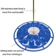 thumbnail image 7 of Transparent Tank Design Outdoor Sweet Hummingbird Feeder with Ant Moat, Bird Feeder with Ant Moat, Easy to Clean Hanging Outdoor,Blue, 7 of 7