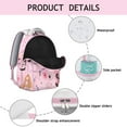 thumbnail image 5 of Cute Butterfly Print Student Backpack Colorful Floral School Bookbag for Student Butterfly Lovers Aesthetic Fashion Style, 5 of 5