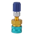 thumbnail image 4 of Brass R1234YF to R134A Low Side Quick Coupler, Universal for European and Vehicles, Can Be  with R134A Charging Hose or Manifold, 4 of 7