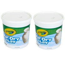 Crayola Air-Dry Clay, White, 5 Lb Per Pack, 2 Packs
