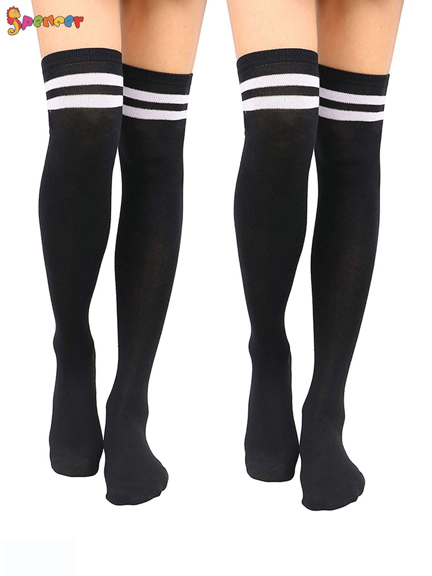 Women Crew Socks Thigh High Knee Galaxy Star Long Tube Dress Legging Casual Compression Stocking 