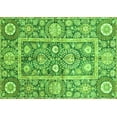thumbnail image 1 of Ahgly Company Indoor Rectangle Oriental Green Traditional Area Rugs, 6' x 9', 1 of 4