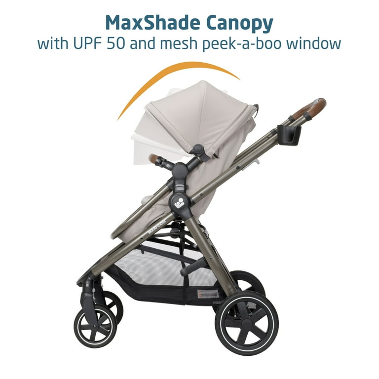 Maxi-Cosi Zelia² Luxe 5-in-1 Modular Travel System, New Hope Maxi-Cosi Zelia² Luxe 5-in-1 Modular Travel System, New Hope
