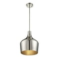thumbnail image 2 of Trade Winds Lisa Metal Pendant Light in Polished Nickel, 2 of 3