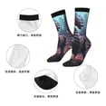 thumbnail image 5 of Honeii Urban Mechanical Dragon Print Adult Socks,Crew Socks,Casual Calf Socks,Daily Wear Socks for Men & Women, Perfect for Sports, Casual and Everyday Use, 5 of 6