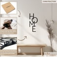 thumbnail image 5 of Violaura Home Sign Metal Wall Art - Easy to Install Hanging Perfect for Home, Living Room Decor (60.0" x 24.0"), 5 of 8