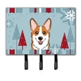 thumbnail image 1 of Carolines Treasures BB1750TH68 Hiver Vacances Rouge Corgi Laisse et Porte-Clés, 1 of 1