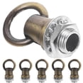 thumbnail image 1 of 6pcs Ceiling Hook Eye Bolt Hook Fastener Light Fixture Hanging Hook Ring Screw, 1 of 8