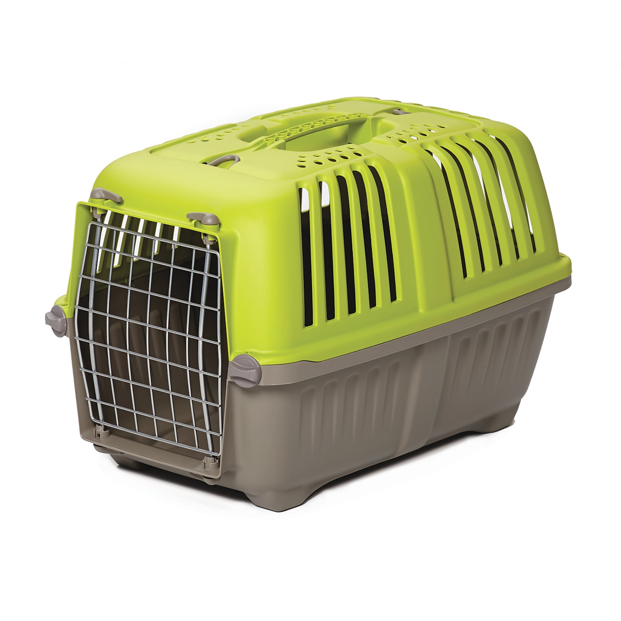 MidWest Homes for Pets HardSided Dog & Cat Carrier, Green, Suitable