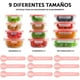 thumbnail image 4 of Kit de 12 contenedores Herméticos de vidrio Brandtrendy Rojo, 4 of 5