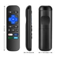 thumbnail image 3 of Replaced Remote Control Only for Roku Box, Compatible with Roku 1/2/3/4 (HD,LT,XS,XD), for Roku Express, for Roku Premiere (NOT for Roku Stick and Not for Roku TVs), 3 of 4