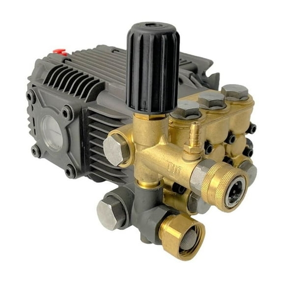 Triplex High Pressure Power Washer Pump 3.1 GPM 3000 psi 6.5 HP 3/4" Shaft For CAT For General For AR Replaces Comet Replaces Mi-T-M 3-0414 3-0297 3-0413