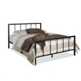 thumbnail image 2 of Baxton Studio Amy Vintage Industrial Black Finished Metal Platform Bed, Multiple Sizes, 2 of 5