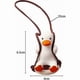 thumbnail image 2 of Cute Swing Duck PendantSwinging Duck Car OrnamentsSwinging Duck Car Rearview Mirror Ornaments Birthday Gifts Decoration Car Charm Hanging 4x4cm -Versa, 2 of 5