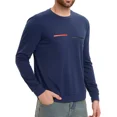 thumbnail image 1 of Playera De Hombre Manga Larga Cómoda Fresca Casual Caballero, 1 of 6
