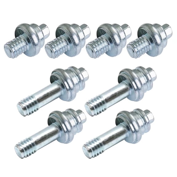 3/8" Side Post Battery Terminal Bolt, Ampper Standard Battery Side Post Extender Stud for GM Post, 2 Different Lengths (4 Pairs, Pack of 8)