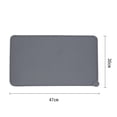 thumbnail image 2 of Pet Mat Silicone Waterproof Pet Feeding Mat Pet Bowl Mat for Pets Dogs Cats, 2 of 10