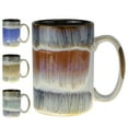 thumbnail image 6 of Coffee Mugs Set of 4, Tall 14 oz Ceramic Mug, Microwave Safe Glazed Unique Sturdy Kitchen Decor Modern Cups, Gorgeous Oversized Tea Cup, Cute Mugs Gifts (Set of 4 Assorted Colors), 6 of 6